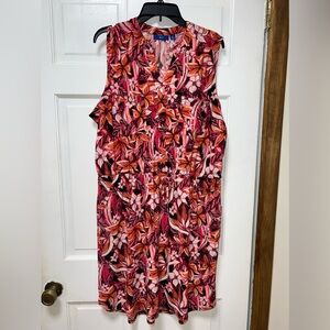 Apt.9 dress excellent condition sz XL. It has pockets and a drawstring waist.